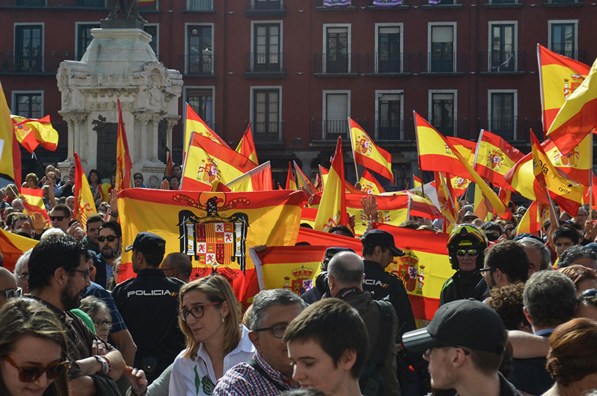 Fascistas en Valladolid